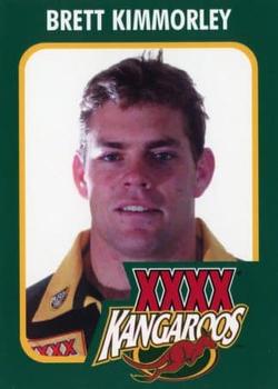 2003 XXXX Kangaroos 2000 Test Series #15 Brett Kimmorley Front